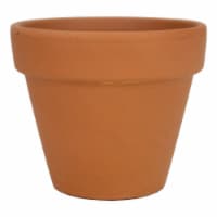 The Joy of Gardening Clay Pot - Red