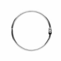 Everyday Living O-Ring Shower Curtain Ring - Nickel Perspective: Main