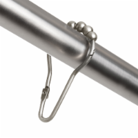 Everyday Living Hinged Glide Shower Curtain Hook  - Nickel