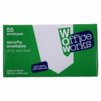 OfficeWorks Strip and Seal Security Envelopes - White