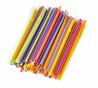 Everyday Living® Bendable Plastic Straws - Assorted Perspective: Main