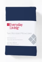 Everyday Living® T200 Cotton/Polyester Pillow Case - Estate Blue