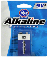 Kroger® Alkaline 9V Battery - 1 Pack Perspective: Main