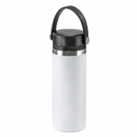 HD Designs Outdoors Double Walled Stainless Steel Tritan Spout Water Bottle - Bright White Perspective: Main