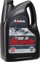 Moto Tech® 10W-30 SAE Full Synthetic Motor Oil Perspective: Main