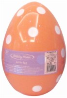 Holiday Home® Jumbo Polka Dot Easter Egg - Peach Perspective: Main