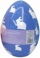 Holiday Home® Jumbo Bunny Print Easter Egg - Robbia Blue Perspective: Main
