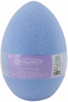 Holiday Home® Jumbo Glitter Easter Egg - Robbin Blue Perspective: Main