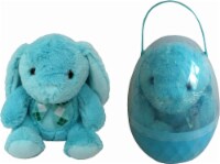 Holiday Home® Easter Egg and Plush Bunny - Blue Perspective: Main