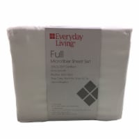 Everyday Living® Microfiber Sheet Set - Bright White Perspective: Main