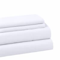 Everyday Living® Microfiber Sheet Set - Bright White Perspective: Main