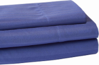 Everyday Living Microfiber Striped Sheet Set - 3 Piece - Twilight Blue Perspective: Main