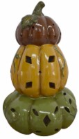 Earth Accents Triple Harvest Pumpkins Statue Perspective: Main