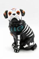 HD Designs Holiday Day of the Dead Pug - Black Perspective: Main