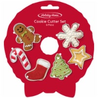 Holiday Home 6 pc Wreath Cookie Cutter Set