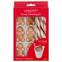 Holiday Home Cocoa Trimming Gingerbread Kit