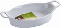 Dash of That™ Oval Ceramic Baking Dish - White Perspective: Main