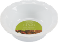Dash of That™ Pie Plate - White Perspective: Main