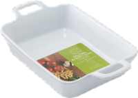 Dash of That™ Rectangular Stoneware Baking Dish - White Perspective: Main