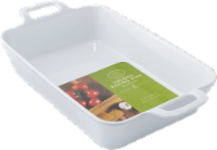 Dash of That™ Rectangular Stoneware Baking Dish - White Perspective: Main
