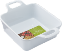 Dash of That™ Square Stoneware Baking Dish - White Perspective: Main
