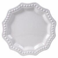 Holiday Home Home for Christimas Ceramic Dinner Plate - White Perspective: Main