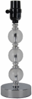 HD Designs Acrylic Ball Accent Table Lamp Base - Transparent Perspective: Main
