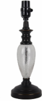 HD Designs Glass Font Accent Lamp Base - Black Perspective: Main