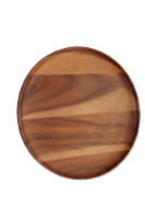 Dash of That™ Acacia Wood Round Plate Perspective: Main