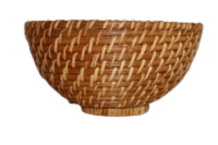 Dash of That Small Rattan Serving Bowl