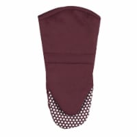 Ritz Silicone Grip Oven Mit - Burgundy