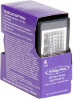 Holiday Home® LED Mini-Strobe Light Projector - White Perspective: Main