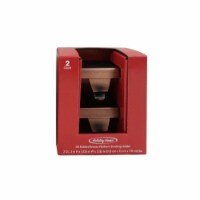 Holiday Home Oil Rubbed Bronze Metal Flat Top Christmas Stocking Holders Perspective: Main