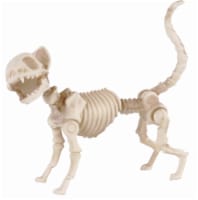 Holiday Home® Poseable Mini Cat Skeleton - White Perspective: Main