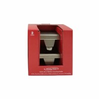 Holiday Home® Matte Silver Platform Christmas Stocking Holders Perspective: Main