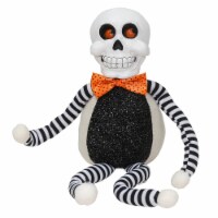 Holiday Home Fabric Skeleton Shelf Sitter Perspective: Main