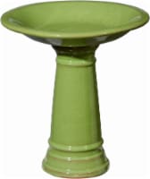 Tri-R Sales Mini Bird Bath - Bright Green Perspective: Main