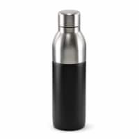 HD Designs Outdoors Double Walled Stainless Steel Dual Opening Water Bottle - Jet Black Perspective: Main