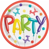 Kroger® Entertainment Essentials Paper Plates - Balloon Animals Perspective: Main
