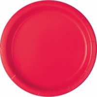 Kroger® Enterntainment Essentials Paper Plates - Lollipop Pink - 8 Pack Perspective: Main