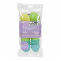 Holiday Home Pastel Glitter Easter Eggs