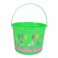 Holiday Home Green Easter Bucket + Stickers