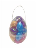 Holiday Home Assorted Bright Iridescent Plastic Eggs