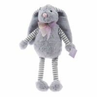 Holiday Home Striped Easter Bunny Plush Perspective: Main