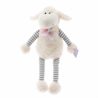 Easter Holiday Home Striped Plush Lamb Perspective: Main
