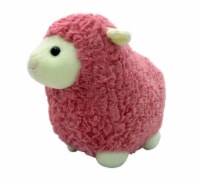 Holiday Home 12" Rolly Polly Lamb Plush - Pink Perspective: Main