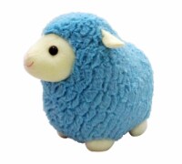 Holiday Home 12" Rolly Polly Lamb Plush - Blue Perspective: Main