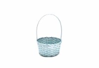 Holiday Home Pearl Pastel Basket - Blue