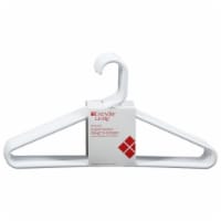 Plastic Shirt Hangers - (VICS) Lightweight - Black