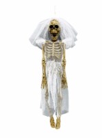 Holiday Home Hanging Dressed Skeleton Bride Perspective: Main